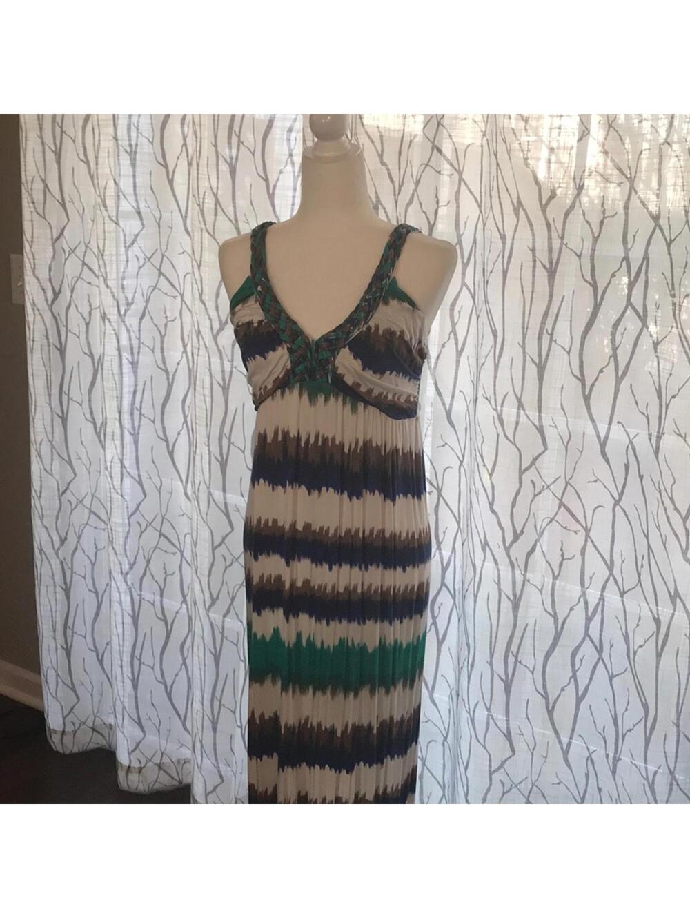 Striped Maxi Dress